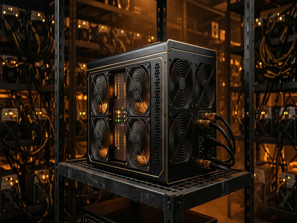 Pro Miner — container-grade mining row